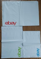 LOT 50 Poly Mailers Self Seal Envelopes eBay LOGO SHIPPING SUPPLIES Kit 2.5 MIL