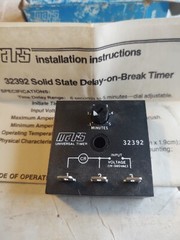 MARS # 32392 / UNIVERSAL TIMER . (INPUT 19-240 VAC). (DELAY TIMER .1 – 5 MIN.).