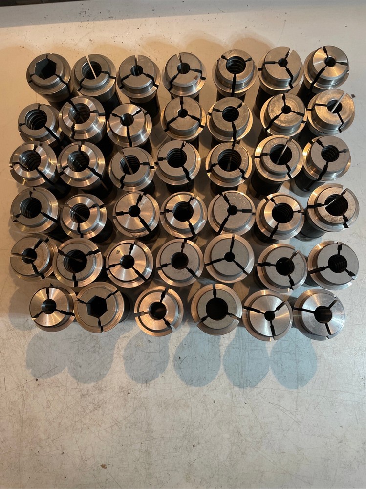 S-M Southwick and Meister TF30 Collets Hex and Round Multiple Sizes Available