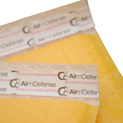 AirnDefense 250 #0 6.5X10″ Yellow Poly Bubble Mailers Shipping Padded Envelope