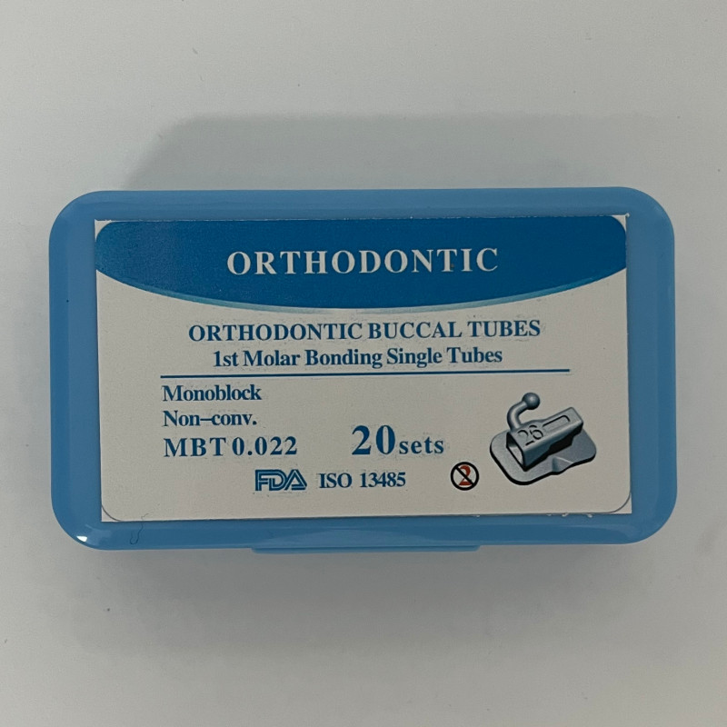20Sets Dental Orthodontic Bondable Buccal Tubes 1st MBT .022 Molar Tubes U1L1