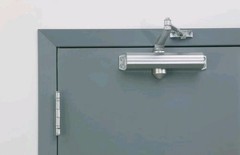 NewDoor Closer Control Aluminum Adjustable Spring Tension Latching Closing Speed
