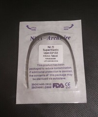 Dental Orthodontic Super Elastic Niti Round/Rectangular Arcos Arch Wires Natural