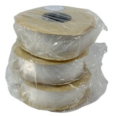 Lot of 3 Rolls: 3″ x 8″ 2.75 Mil Open-End Clear Plastic Poly Bags 1000 Pcs/Roll