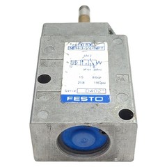 Festo MFH-3-1/4-NPT Solenoid Valve, 3/2-Way, 1/4in NPT, M5, 0.15-0.8MPa