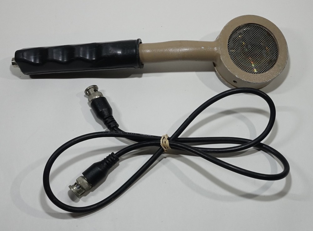 Ludlum 44-9 Alpha Beta Gamma Radiation Pancake Probe Detector + Cable