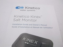 Kinetico Kinex Salt Monitor Control Panel Connect To Smart Phone 4723679 10453