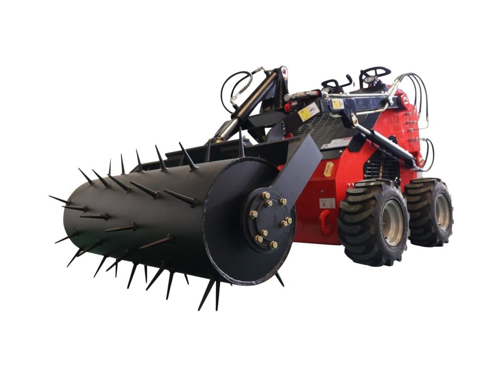 mini skid steer Lawn Scarifier loader attachments for TYPHON STOMP skidsteer