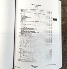 Allis Chalmers 185 Tractor Service Manual Parts Operators Owners Repair Shop