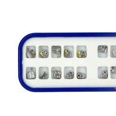 10 Kits Dental Orthodontic Bracket Braces Mini Roth 022 3-4-5 Hooks 20PCS/Kit