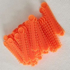 1 Bag Dental Orthodontic Ligature Ties Elastic Rubber Bands 35 Colors 1008 Pcs