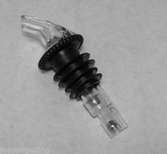 (1x) 1.25 oz Liquor Bottle MEASURED POUR SPOUT 3-Ball BIG CORK Pourer For Patron