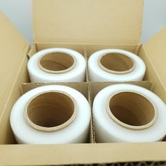 4 rolls Stretch wrap 12 Inch x 1500Ft, 80 Gauge.