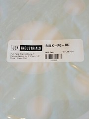 USA SEALING BULK-FG-84 Flange Gasket,Full Face,2″ Pipe, 1/8″T, Class 300. GB23