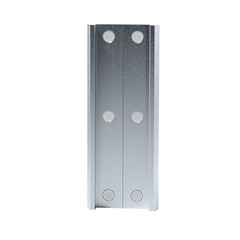 Pair 4″ /5″ /6″ /8″ Aluminum Vise Jaws Magnetic V-type Soft Rubber Pads Covers