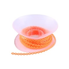 10Rolls Dental Orthodontic Elastic Ultra Power Chain Rubber Band 3 Size 10Colors