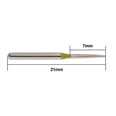 Dental Burs Diamond Flame FG for High Speed Handpiece Friction Grip Coarse Fine