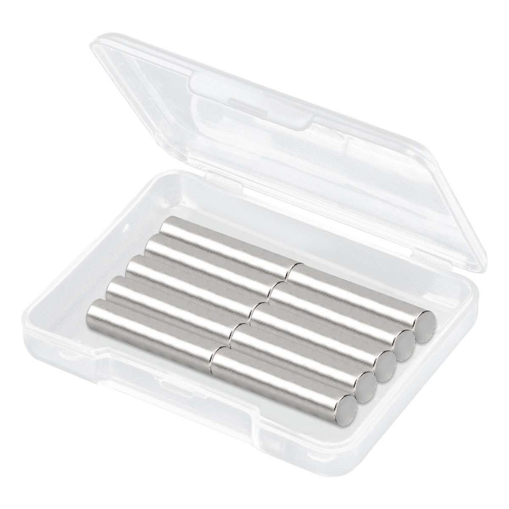 20PCS N35 N45 N52 Super Strong Rare Earth Cylinder Neodymium Magnet 11 Sizes