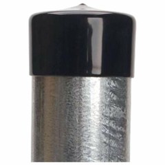 2″ Black Round Tubing Pipe End Cover Caps PVC Vinyl Flexible Rubber Tube Plug
