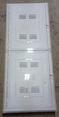Primex 48″ Plastic Enclosure w/ Base and 2 doors Hinged Lid Lightweight
