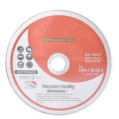 Pack 100 7″x1/16″x7/8″ Cut-off Wheel – Metal & Stainless Steel Cutting Discs