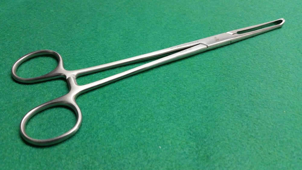 5 O.R PREMIUM GRADE ALLIS TISSUE FORCEPS CLAMP 5X6TEETH 7.25” SUGRICAL DENTAL