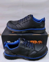 Timberland PRO Powertrain Sport Alloy Safety Toe EH Men’s Work Shoe Blue Sz 7.5W