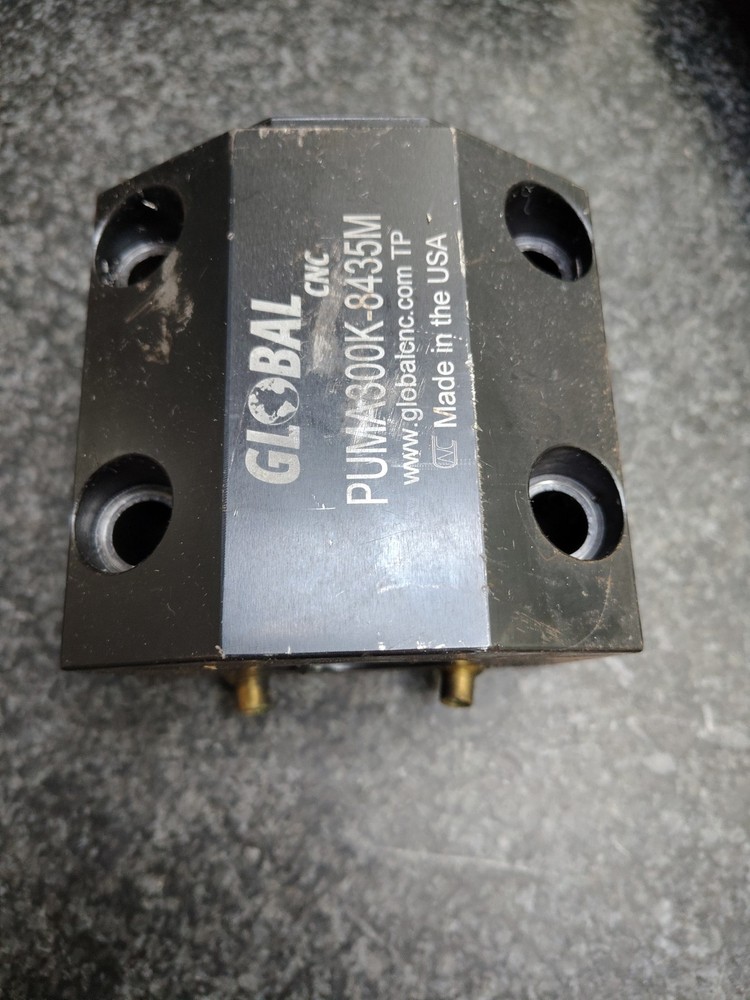 Global CNC PUMA300K-8435M 40mm Boring Bar Tool Block Good Condition