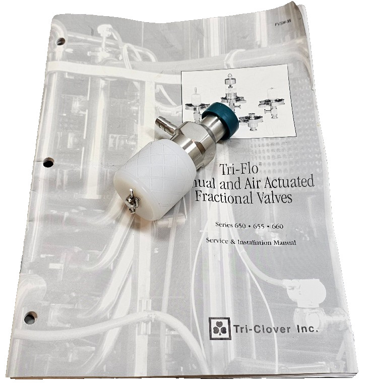 Alfa Laval Tri-Clover Tri-Flow 660 660-10-40HN-1/2X-1/4-C-316L Sample Valve