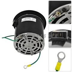 F48T73A50 Condenser Fan Motor 3/4HP 1110 RPM 460/308/415V For A.O. Smith AC Unit