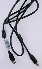 Zebra GX420t Thermal Label Printer with Power Adapter & USB Cable