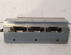 Lot of 6: Custom Part, pneumatic,frictionless,linear,slide,glide?
