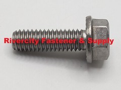 5/16-18×1 Flange Bolts 5/16×18 x 1″ Stainless Steel Screws 5/16-18 x 1