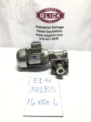 Lenze Bachofen TR71C4 Gearmotor 0.55/0.66kW 1400/1680rpm