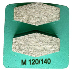 9 Pack Grinding Discs for Husqvarna PG Concrete Grinders Medium Bond 120 Grit