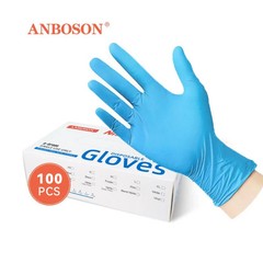 Professional Nitrile Gloves 100 Pcs – Dental, Tattoo, Lab & Medical Grade