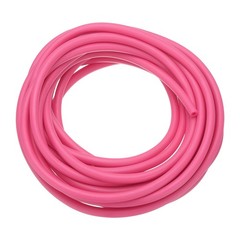 13 Ft(4M) Latex Rubber Tubing, 1/8″(3mm)ID 1/4″(6mm)OD, Rose Red