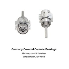COXO Dental Turbine Handpiece 4 Hole High Speed CX207-W Sinol Quick Coupling M4