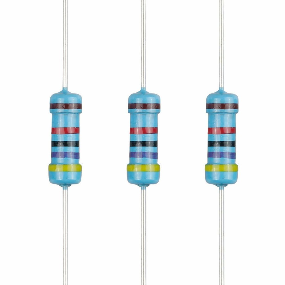 10pcs 47k ohm 1/4 Watts Metal Film Resistors 1% Tolerance Shipped USA