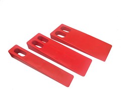 Plastic Wedge For Feeder Set of 3 Offset Printing Equipment