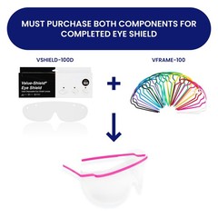 Disposable Eye Shield Lenses for Dental Hygienist, Dentist, Office, & Tattoo …