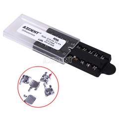10X Dental Orthodontic Brackets Braces MIM Mini Roth MBT 022 Hooks 345