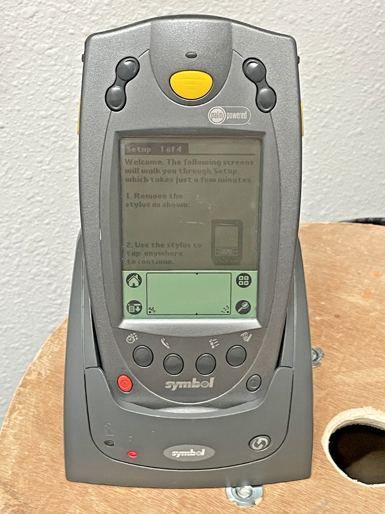 Symbol SPT1800 Palm Powered Barcode Scanners – Model TRG80400