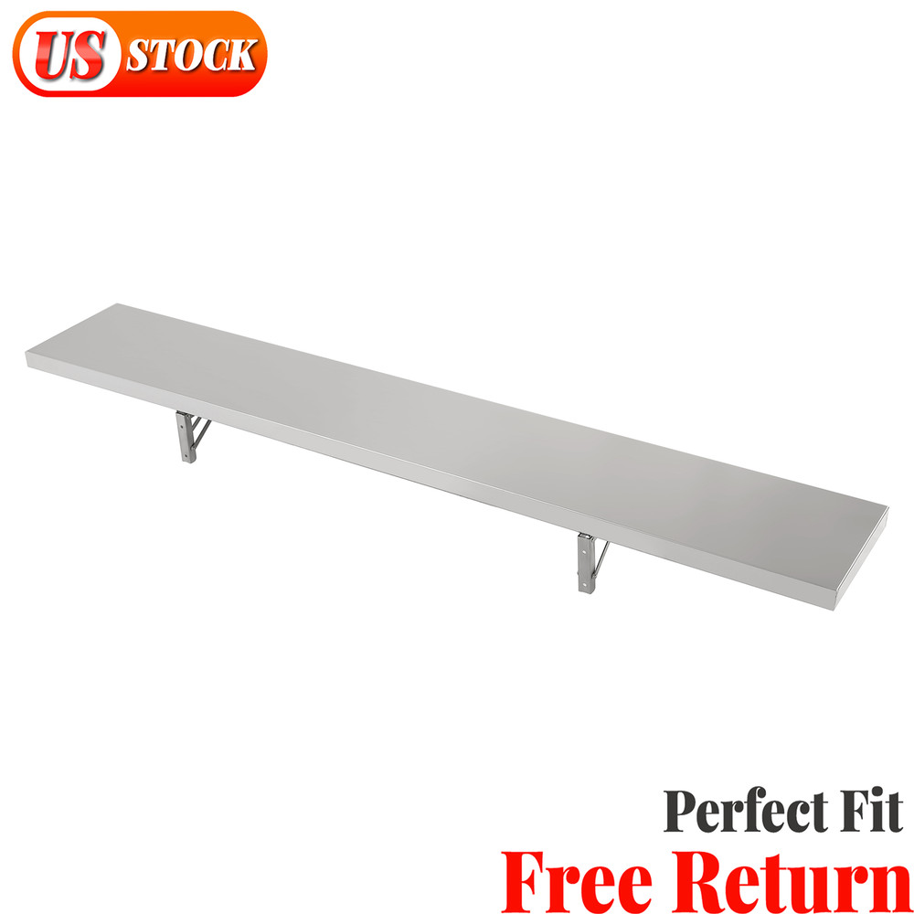 Shelf for Concession Window Food Truck Accessories Business Stainless 6 Foot New