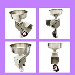 110V 7.4″ Automatic Feeding Device Material Vibrating Conveyor