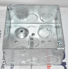 10 Welded Electrical Boxes Square 4″ x 4″ x 2-1/8″ 30.3 cu. in ko’s mko’s