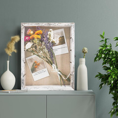 11X14 Display Case with Adjustable Shelves White, 4-Tier Memory Shadow