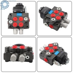 2 SPOOL 10GPM 4000PSI LV22RFSTKAB Parallel Hydraulic Joystick Valve