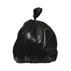 RJ Schinner Co Heritage Heavy Duty Trash Bag, Black, 45 gallon Capacity (125/CS)
