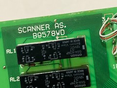 YOKOGAWA CARD SCANNER PC CIRCUIT BOARD SCANNER ASSY B8578WD / 1248-1248